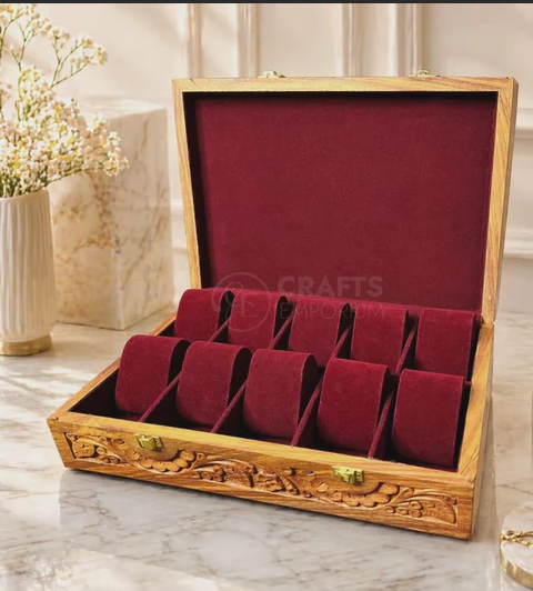 Wooden gift box for watches: A Handcrafted Way to Store Your Watches